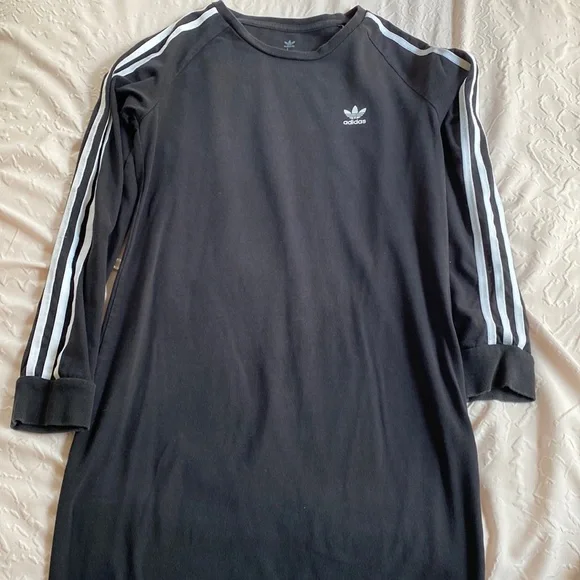 chinese dress ladies Adidas - Tee Black - Dress main image 1